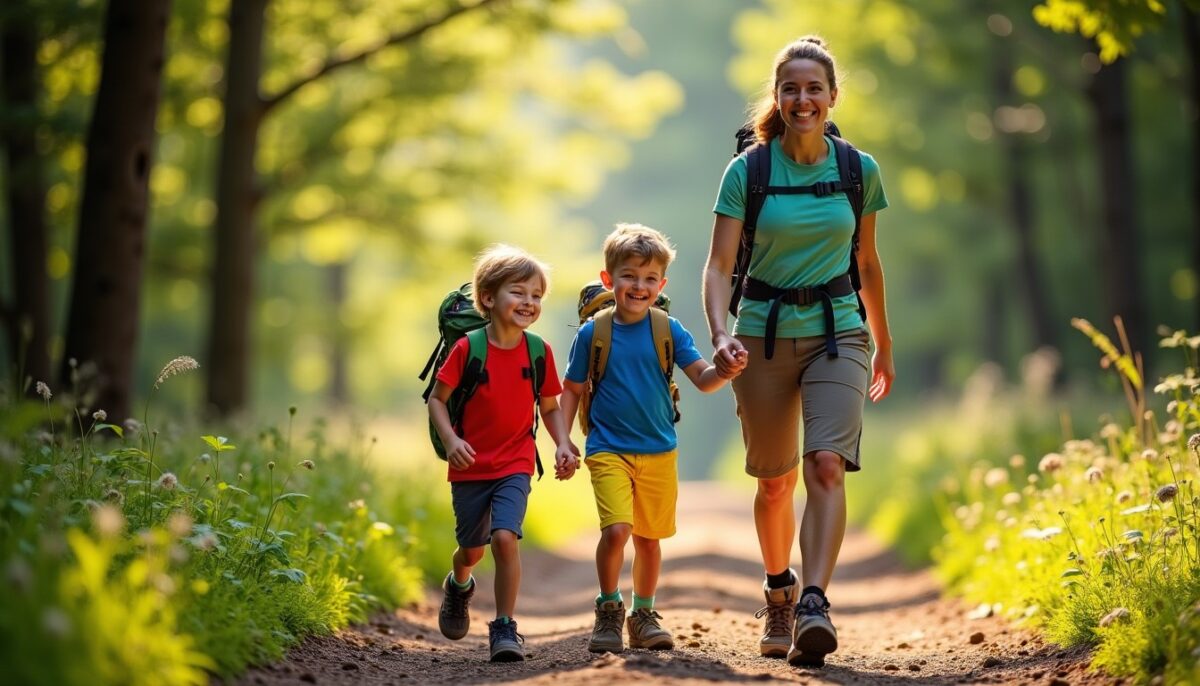 Randonnée familiale tranquille : le détail qui change tout pour marcher sereinement avec enfants