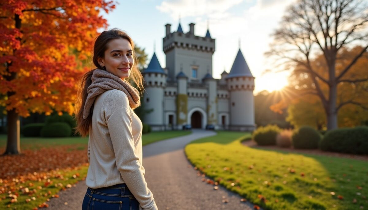 Marcher autour d’un château en automne : une sortie douce, sans effort excessif, idées de boucles
