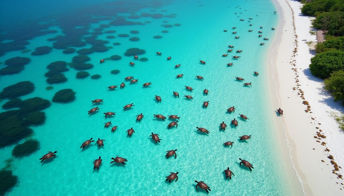 Récifs d’Entrecasteaux interdits : pourquoi 40 000 tortues vertes y pondent chaque année